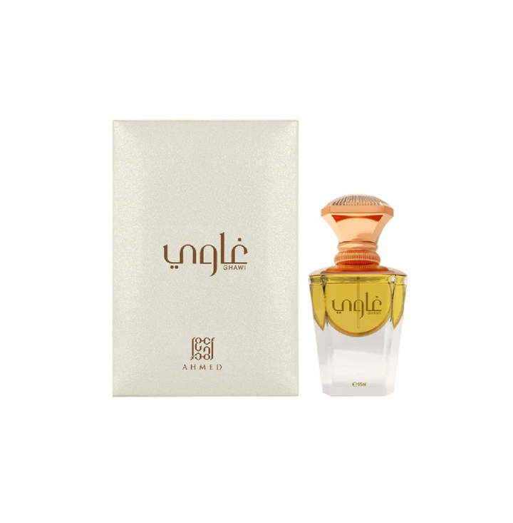 Ahmed Al Maghribi Ghawi Concentrated Perfume Oil ( Attar ) 15ml For Men & Women
