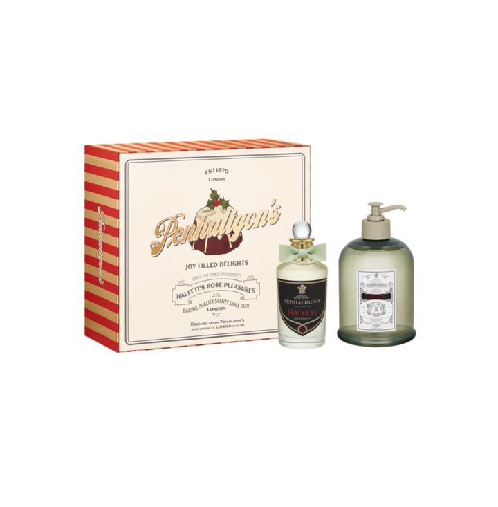 Gift Set of Penhaligon's Halfeti's Rose Pleasures For Man