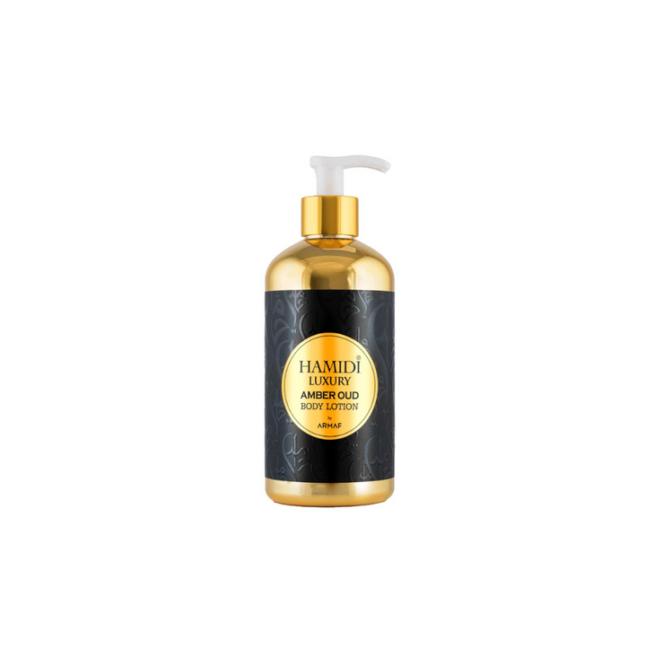 Hamidi Luxury Amber Oud Body Lotion 500ml For Men & Women