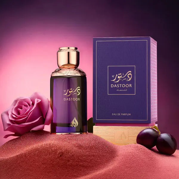 Athoor Al Alam Dastoor lil Nissa (Purple) Eau De Parfum 100ml For Woman
