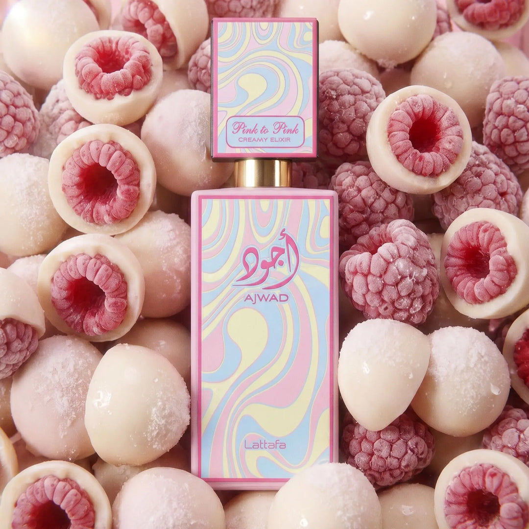 Lattafa Ajwad Pink To Pink Creamy Elixir Eau De Parfum 60ml For Women