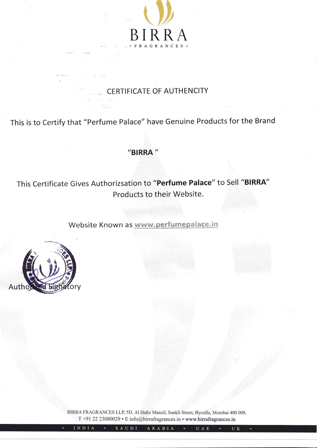 Gift Set Of Birra Verdict (EDP+ DEO) For Man