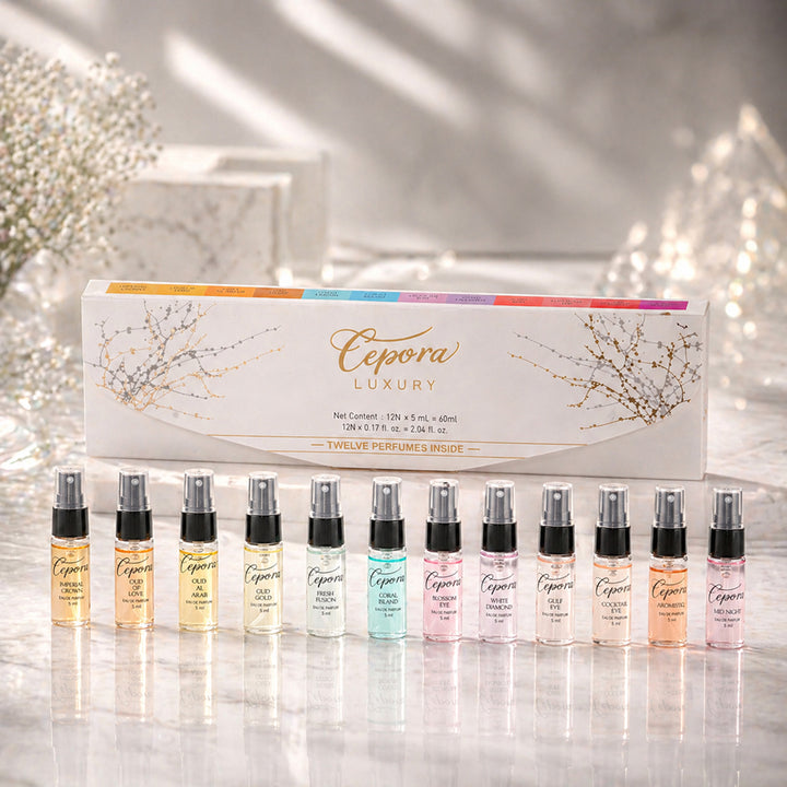 Discovery Set Of Cepora 12x5ml For Man & Woman