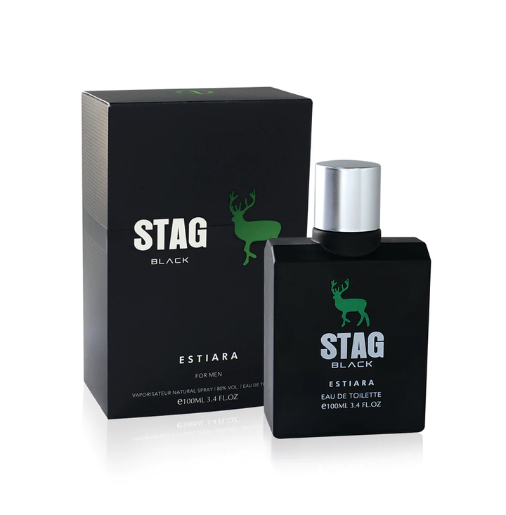 Estiara Stag Black Eau De Toilette For Men 100ML