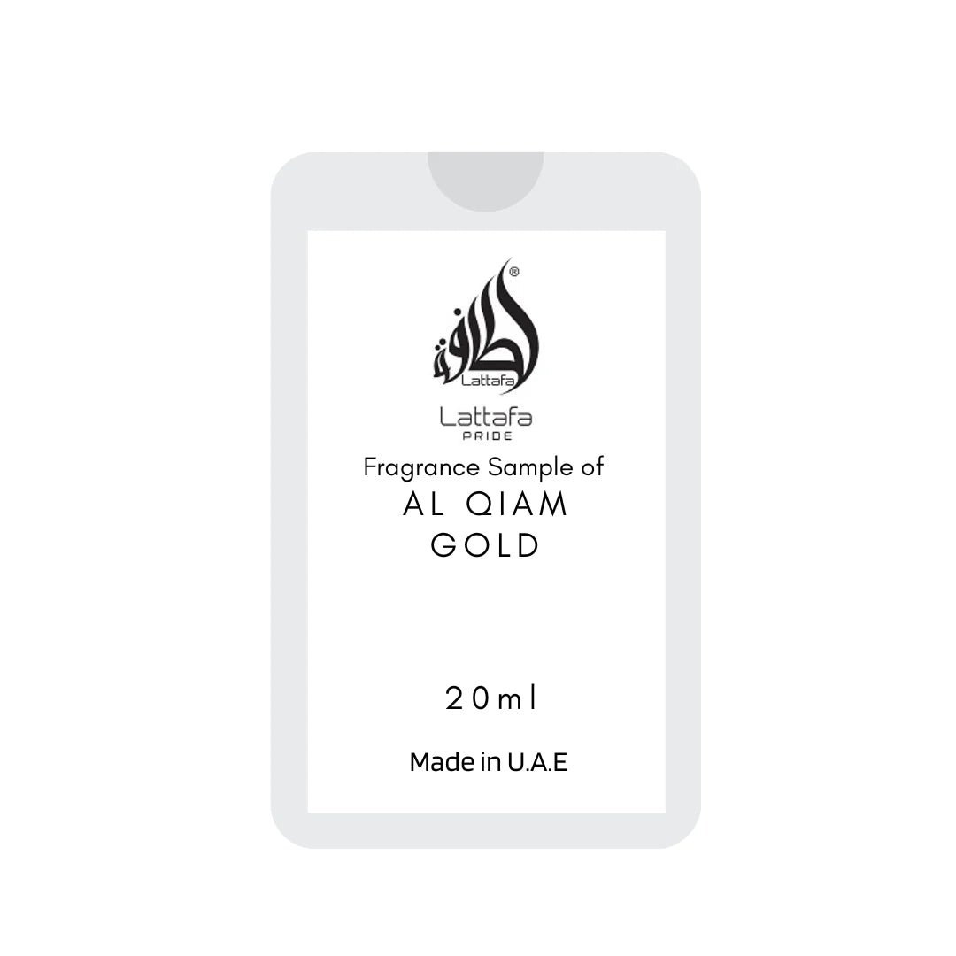 Lattafa Al Qiam Gold Tester Eau De Parfum 20ml For Men & Women