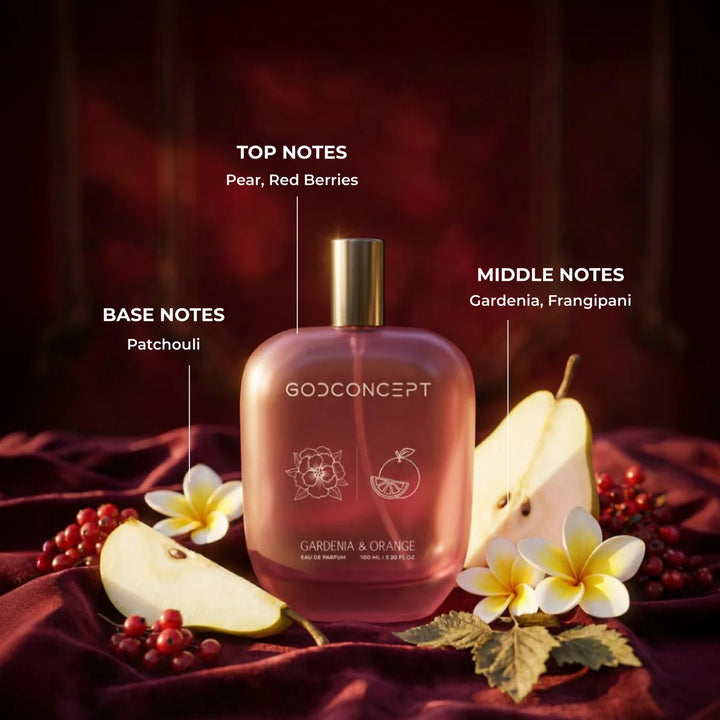 God Concept Gardenia & Orange Eau De Parfum 100ml For Women