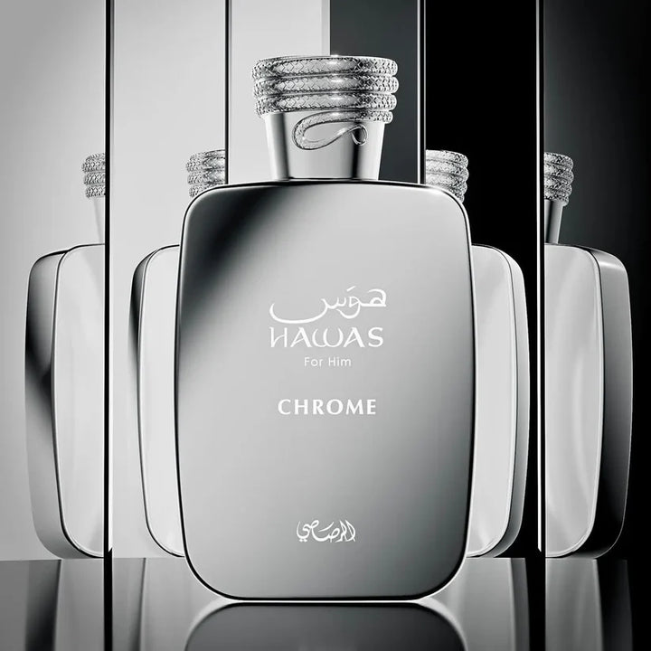Rasasi Hawas Chrome Eau De Parfum 100ml For Man