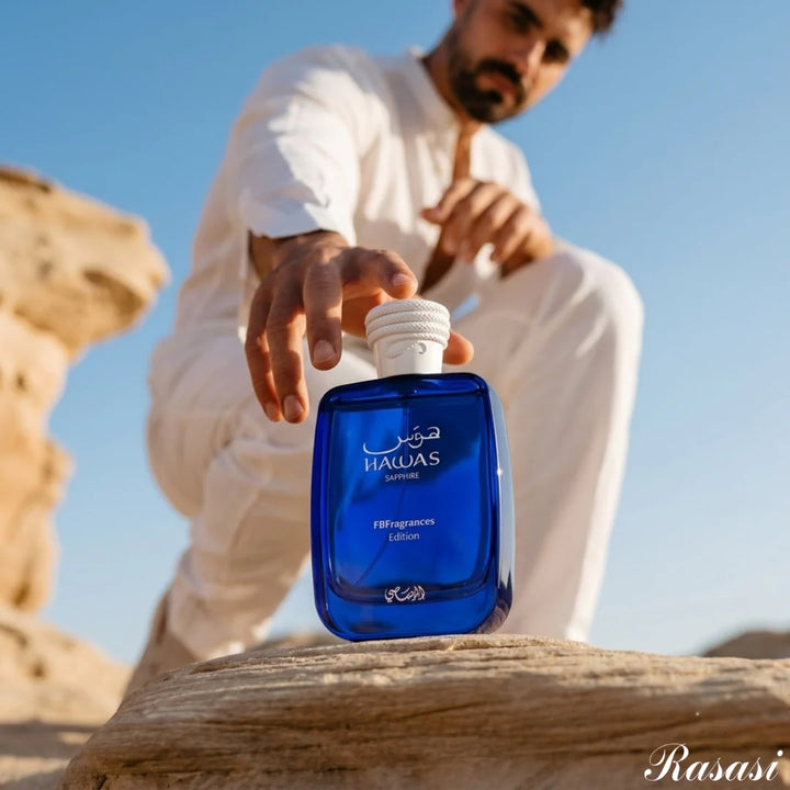 Rasasi Hawas Sapphire Eau De Parfum 90ml For Man & Woman