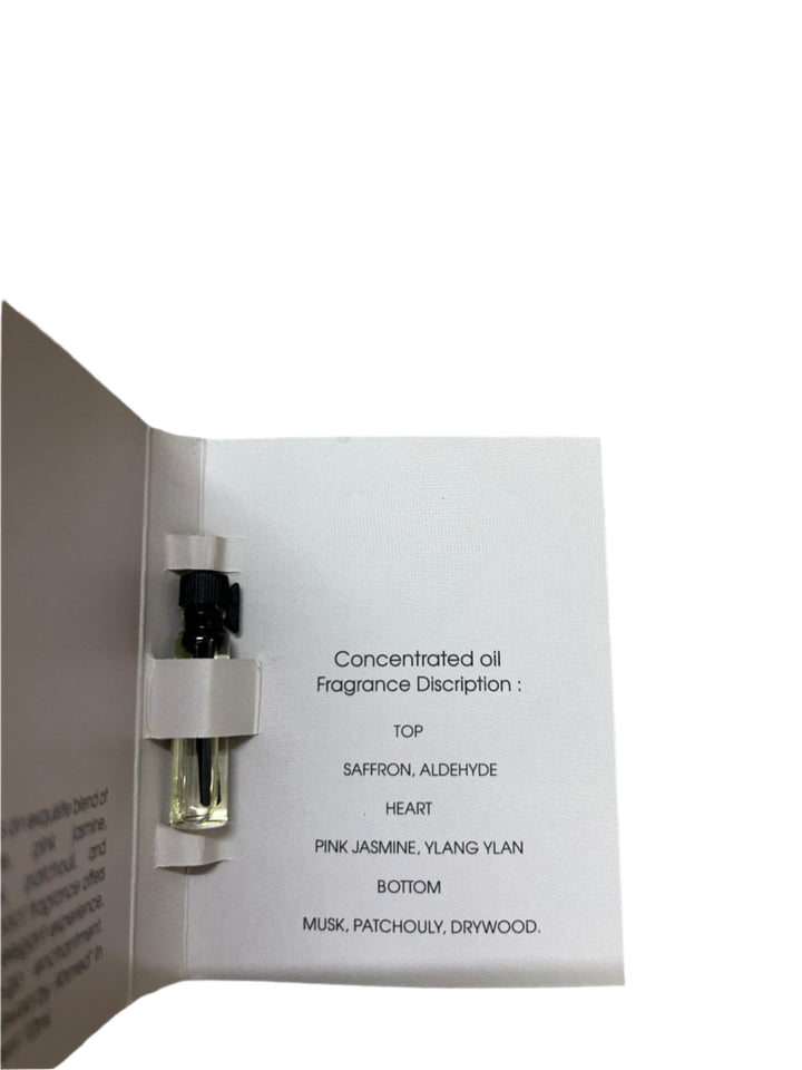 Ahmed Al Maghribi Aswad Concentrated Perfume Oil (Attar) For Men & Women Vial 1ml