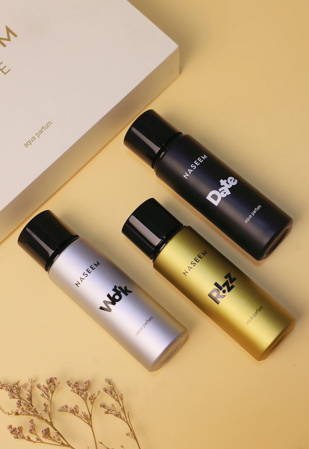 Gift Set Of Naseem Luxe Collection 30ml x 3 For Man & Woman