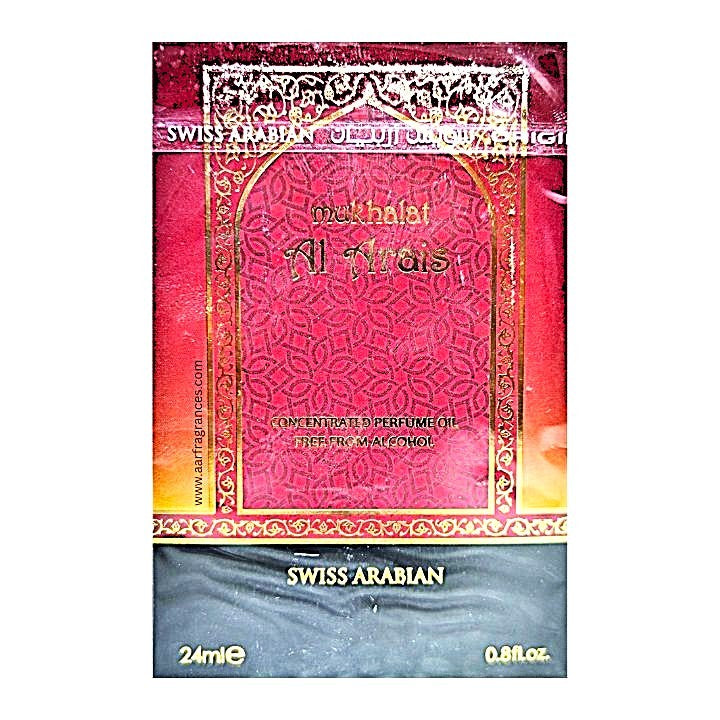 Swiss Arabian Mukhalat Al Arais Concentrated Perfume Oil (Attar) 24ml For Man & Woman
