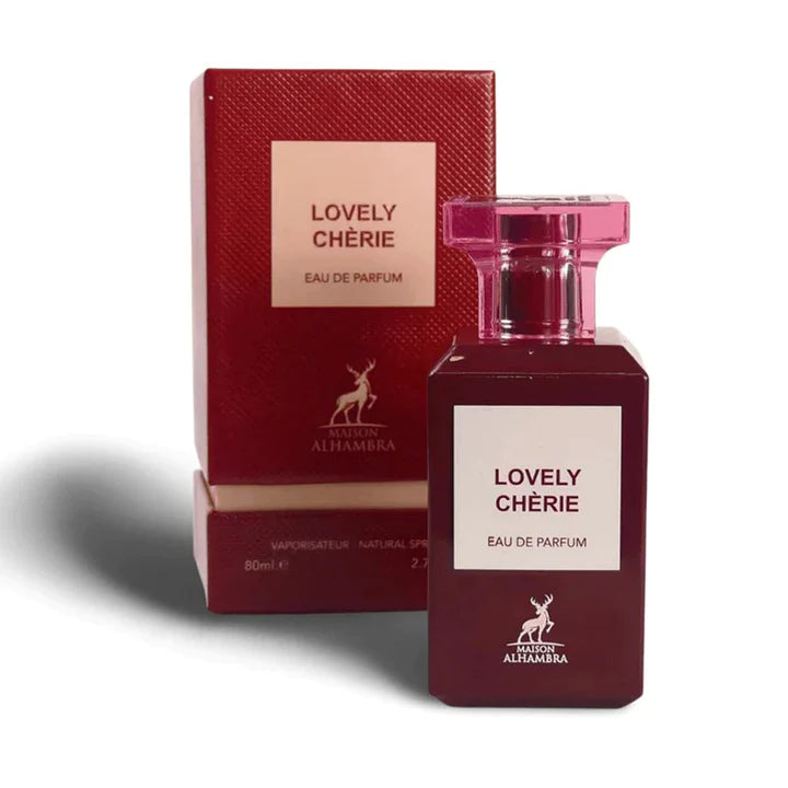 Lovely Cherie By Maison Alhambra Eau De Parfum 80ml For Men & Women
