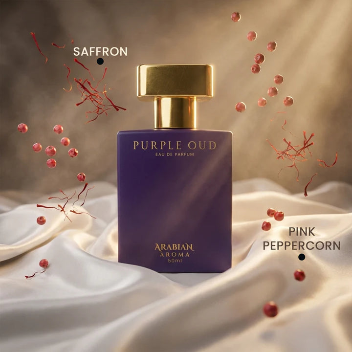 Arabian Aroma Purple Oud Eau De Parfum 50ml For Men & Women