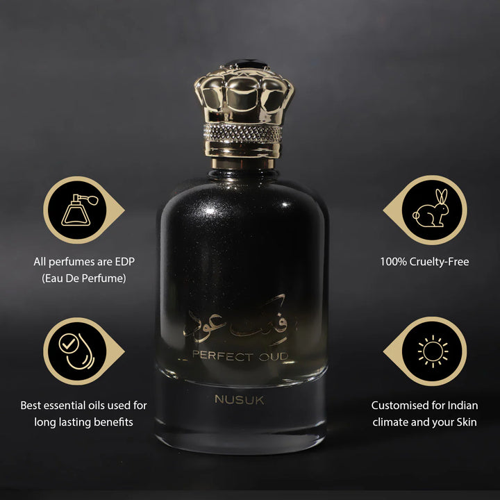 Nusuk Perfect Oud Eau De Parfum 100ml For Man