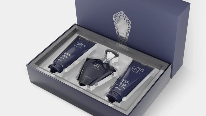 Gift Set Of Afnan Turathi Blue For Man