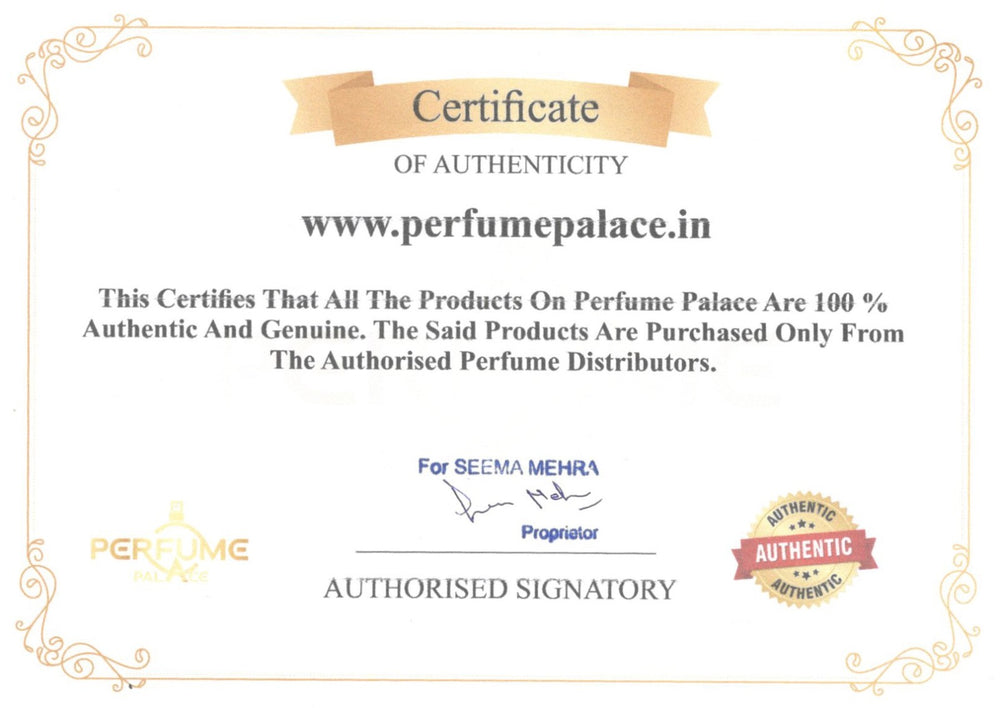 Certificate Of Originality of Products