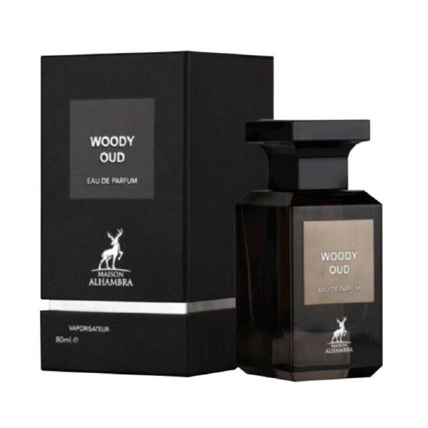 Woody Oud by Maison Alhambra Eau De Parfum 80ml For Men & Women