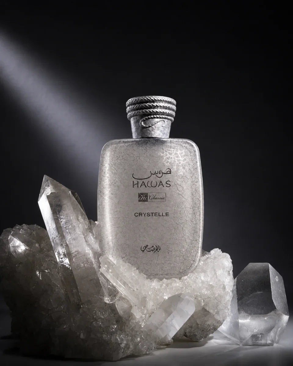 Hawas Crystelle By I'm Rasasi Eau De Parfum 100ml For Man & Woman