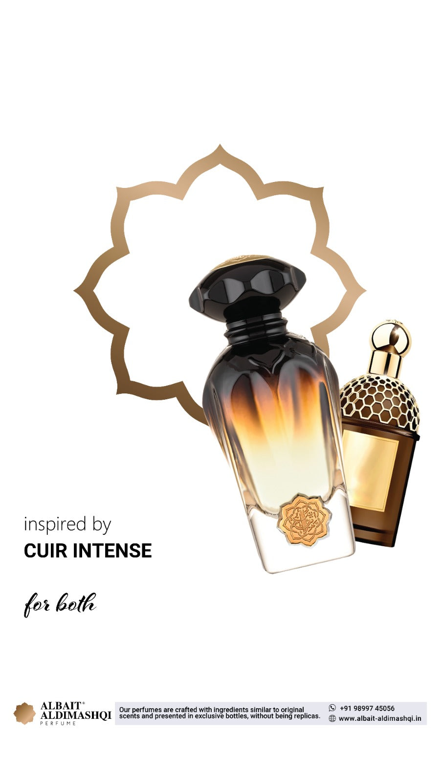 Albait Aldimashqi Cuir Intense Eau De Parfum 75ml For Men & Women