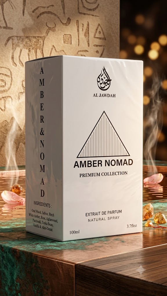 Al Jawdah Amber & Nomad Extrait De Parfum 100ml For Man