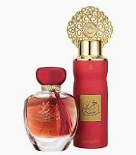 Gift Set Of Arabiyat Lamsat Harir (100ML EDP + 200ML Deo )for Men & Women