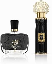 Gift Set Of Arabiyat Oud Al Layl Aswad (100ML EDP + 200ML Deo ) for Men & Women