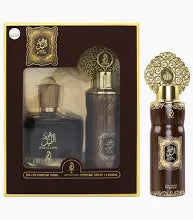 Gift Set Of Arabiyat Oud Al Layl Aswad (100ML EDP + 200ML Deo ) for Men & Women