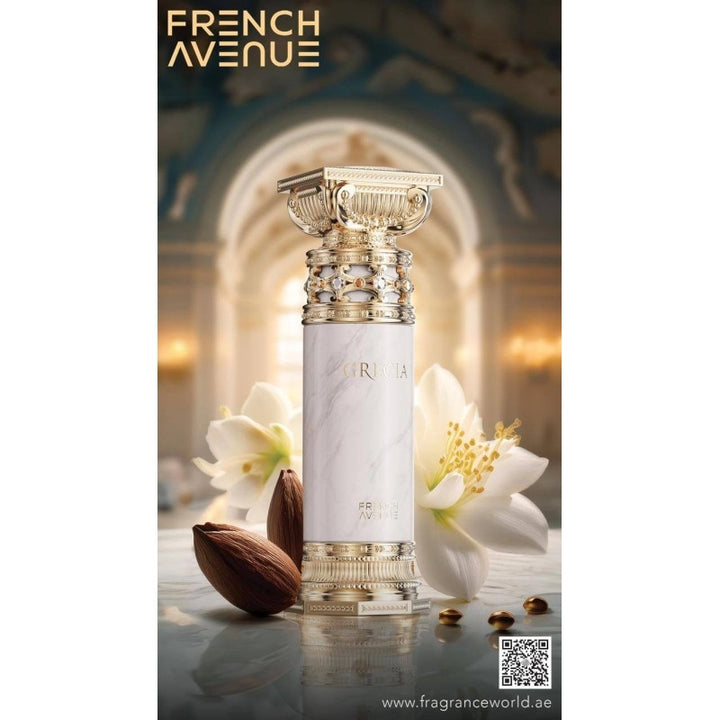 French Avenue Grecia White Eau De Parfum 100ml For Man & Woman