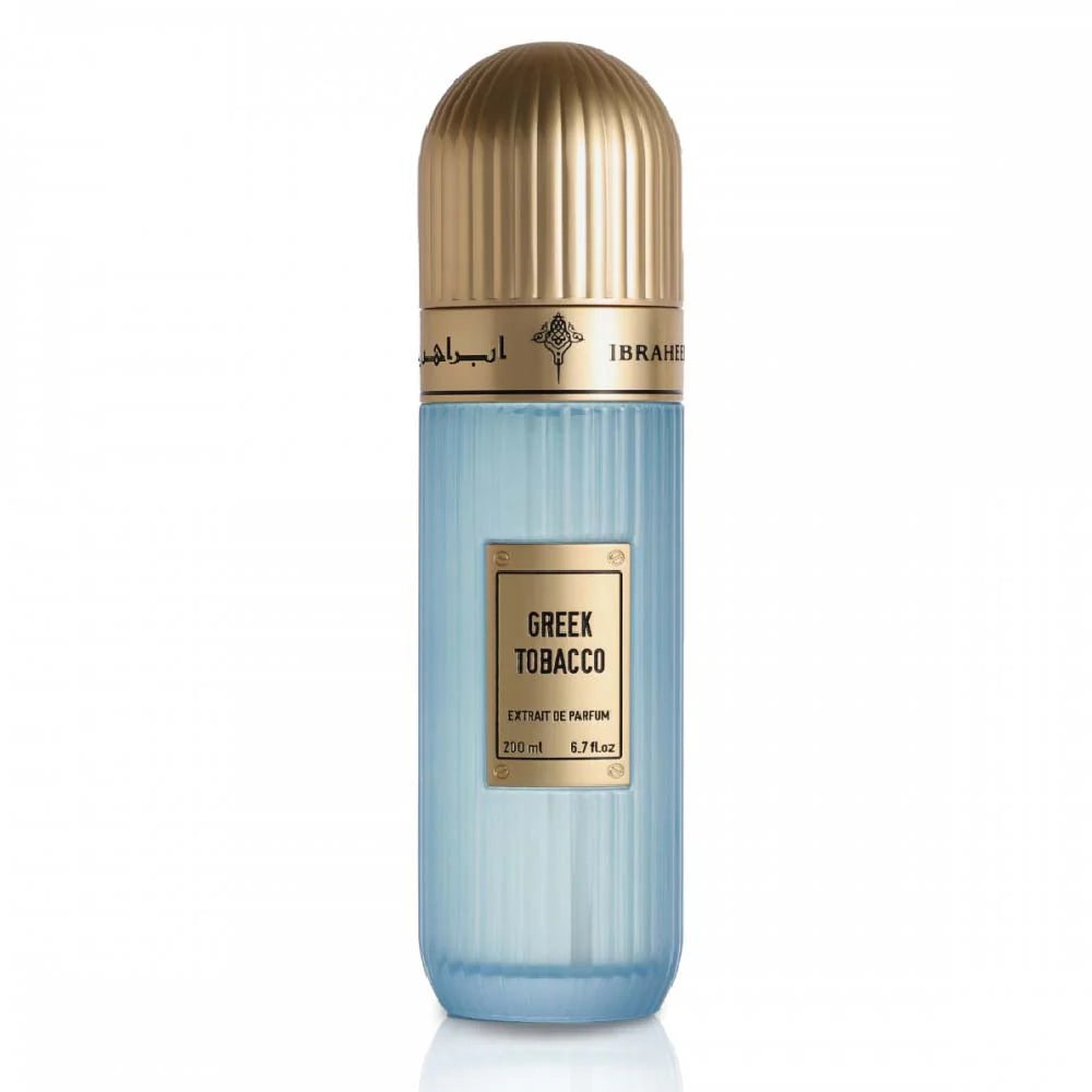 Ibraheem Al Qurashi Greek Tobacco Extrait De Parfum 200ml For Men & Women