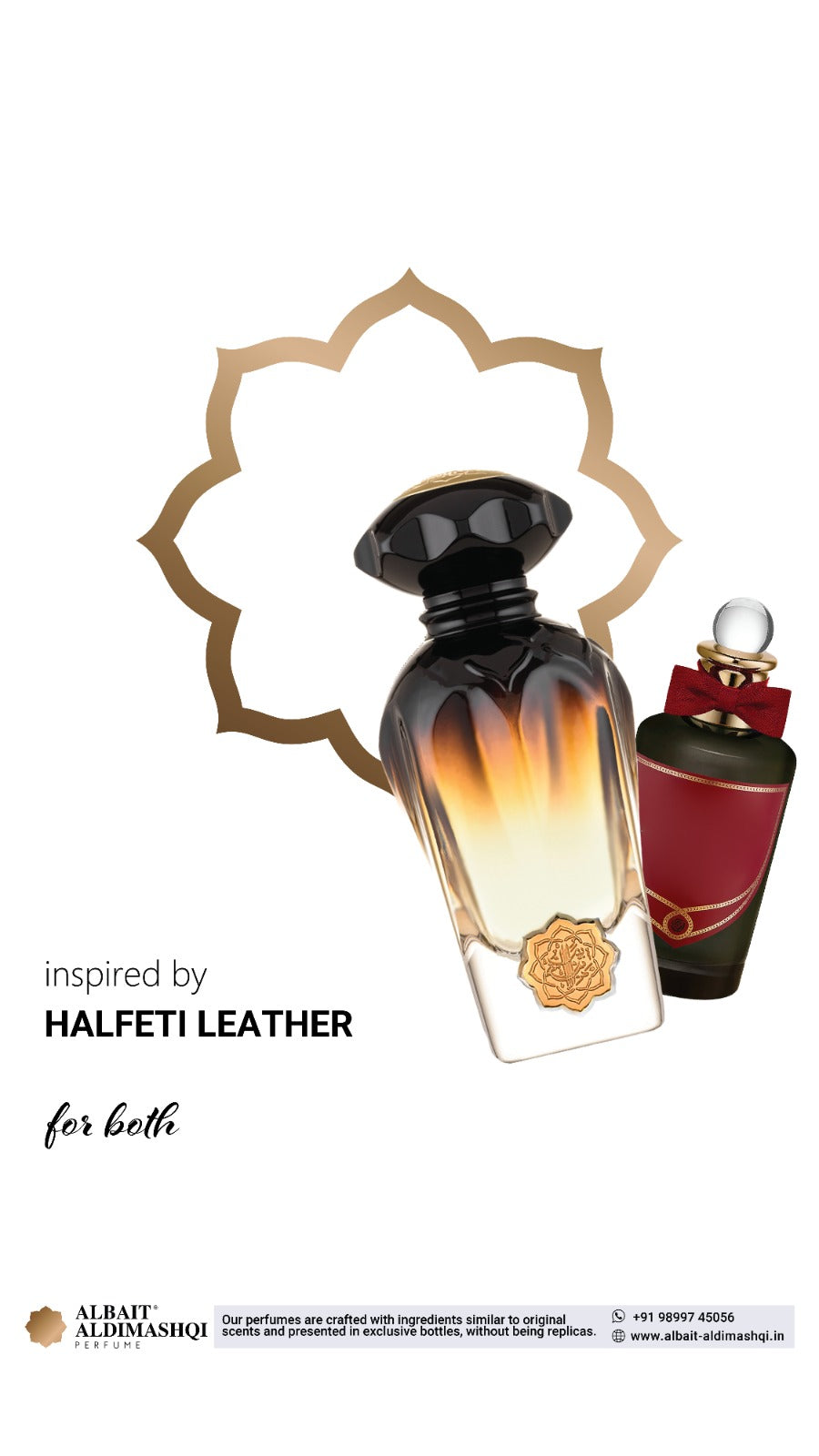 Albait Aldimashqi Halfeti leather Eau De Parfum 75ml For Men & Women