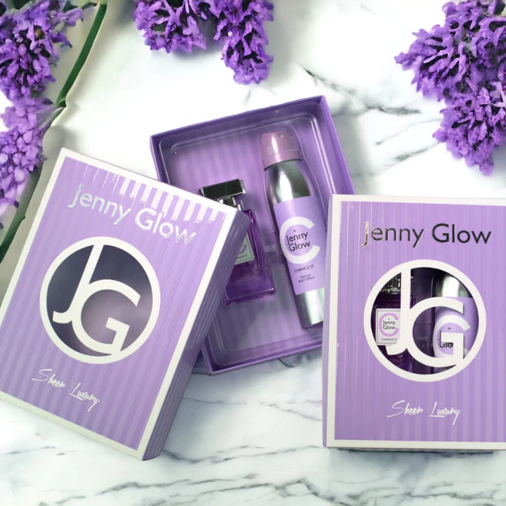 Gift Set Of Jenny Glow Chance It Eau De Parfum For Men & Women