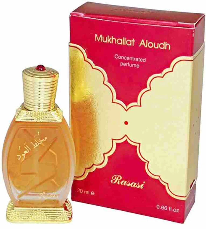 Rasasi Mukhallat Aloudh Attar for Men & Women 20ml