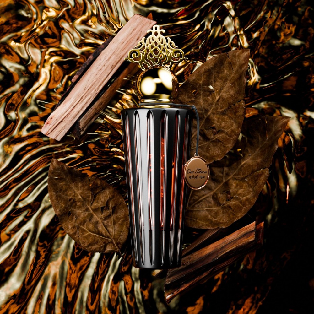 ibrahim al qurashi arabian tobacco VINTAGE COLLECTION while base notes of honey and coconut add a sweet touch TOBACCO CUBAN 100ML - Ibrahim