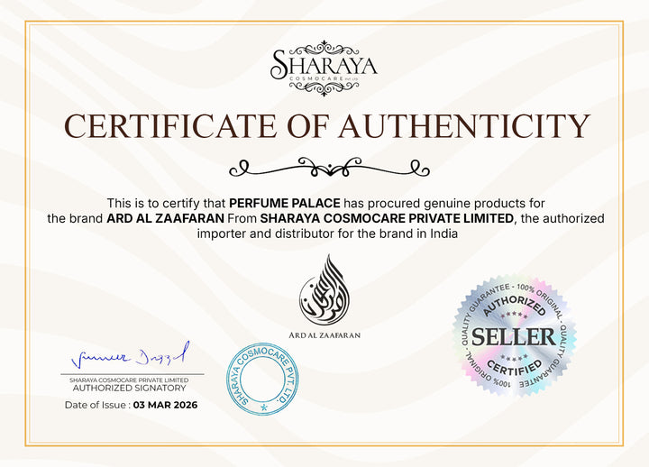 Ard Al Zaafaran Dirham Silver Eau De Parfum 100ml For Men & Women