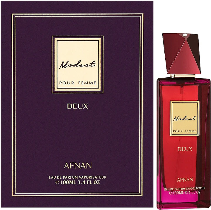 Afnan Modest Deux Pour Femme Eau De Parfum 100ml For Women