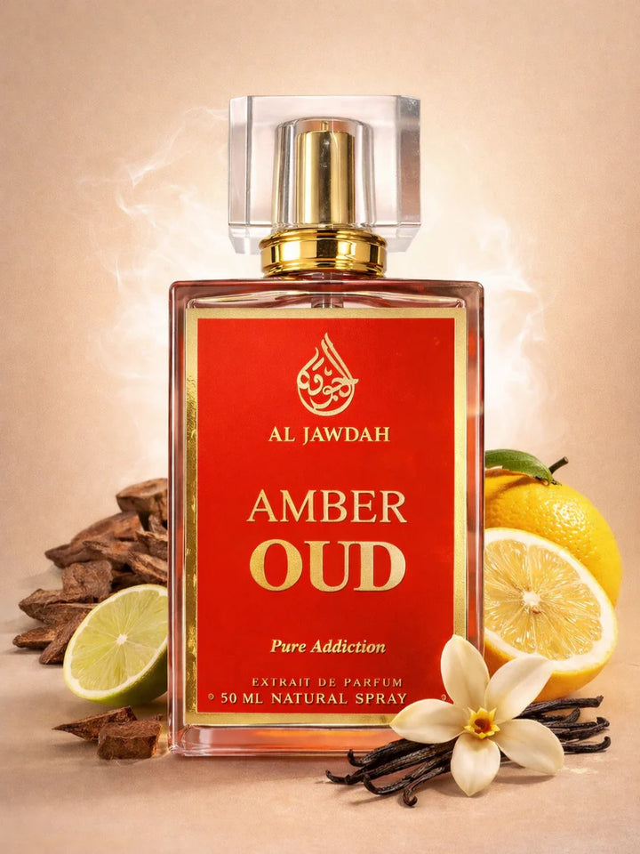 Al Jawdah Amber Oud Extrait De Parfum 50ml For Man & Woman