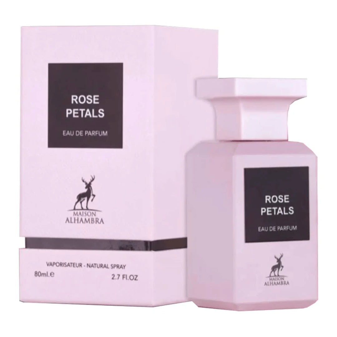 Rose Petals By Maison Alhambra Eau De Parfum 80 ML For Men Rose Petals By Maison Alhambra Eau De Parfum 80 ML For Men