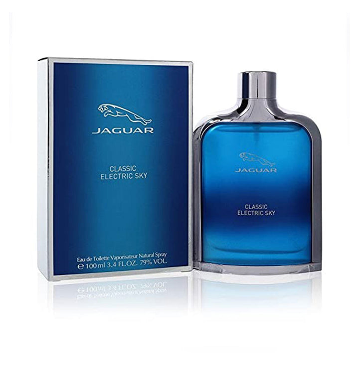 Jaguar Classic Electric Sky Eau De Toilette for Men 100ml