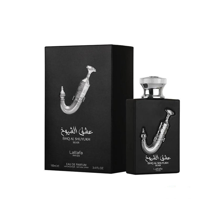 Decant/Sample Of Lattafa Pride Ishq Al Shuyukh Silver Eau De Parfum 10ml for Men & Women