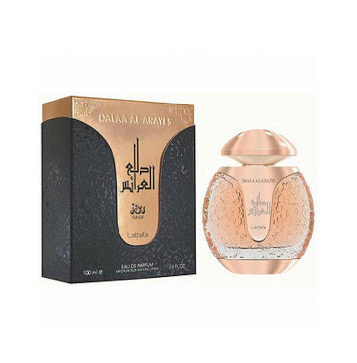 Lattafa Dalaa Al Arayes Rose Eau de Perfume Spray 3.3FL OZ/100ML.