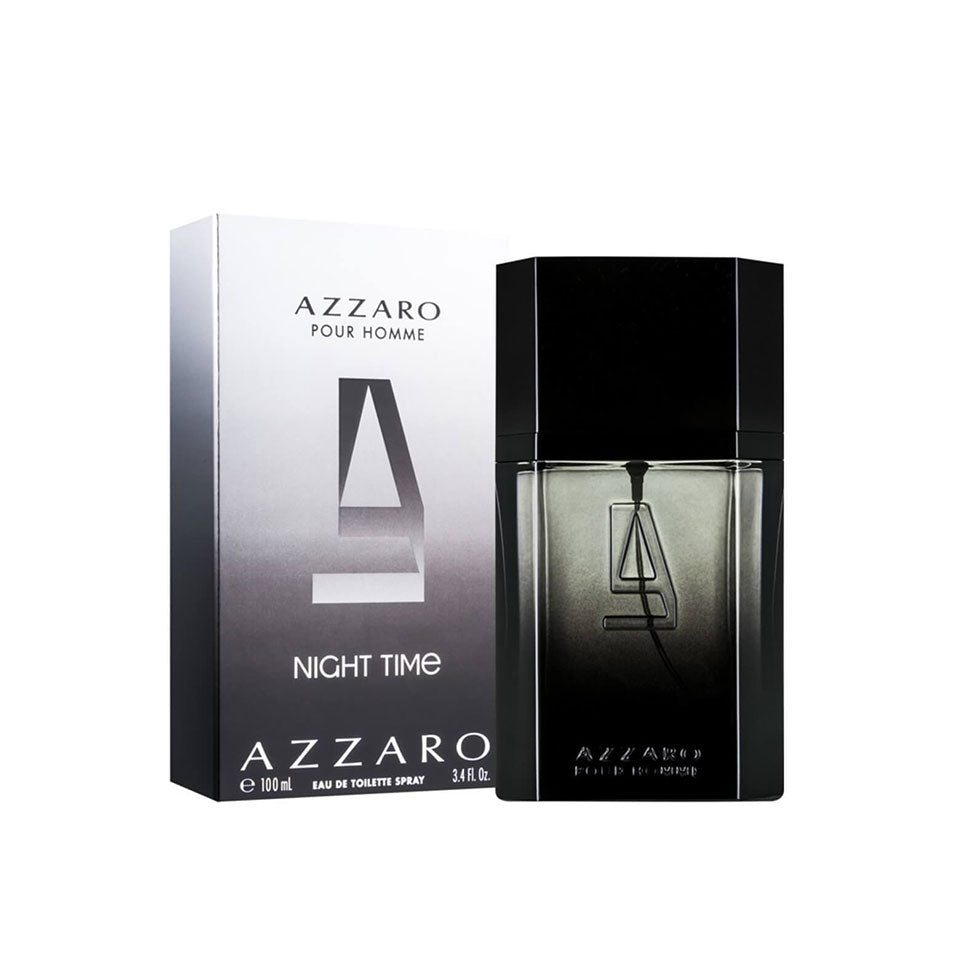 Azzaro Pour Homme Night Time Eau De Toilette 100ml For Men