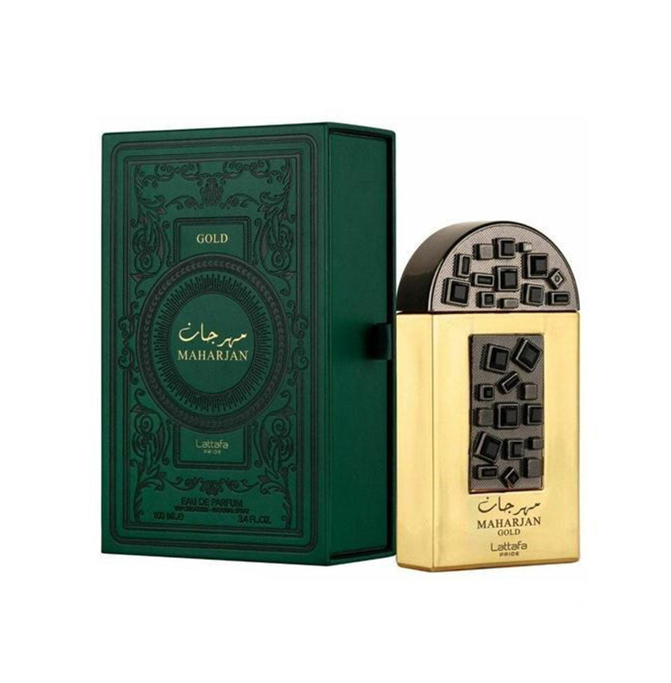 Lattafa Pride Maharjan Gold  Eau De Parfum 100 ML .