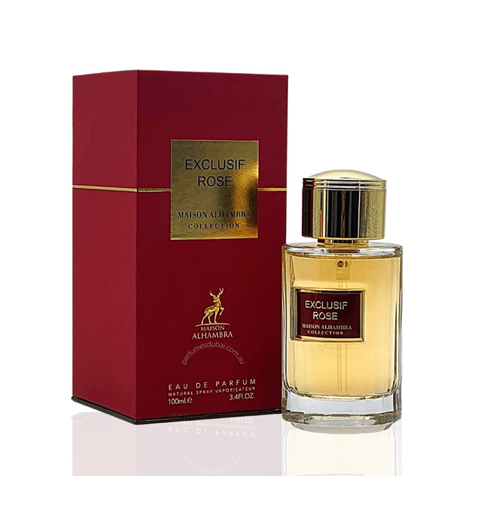 Maison Alhambra Exclusif Rose Eau De Parfum for Women 100ml
