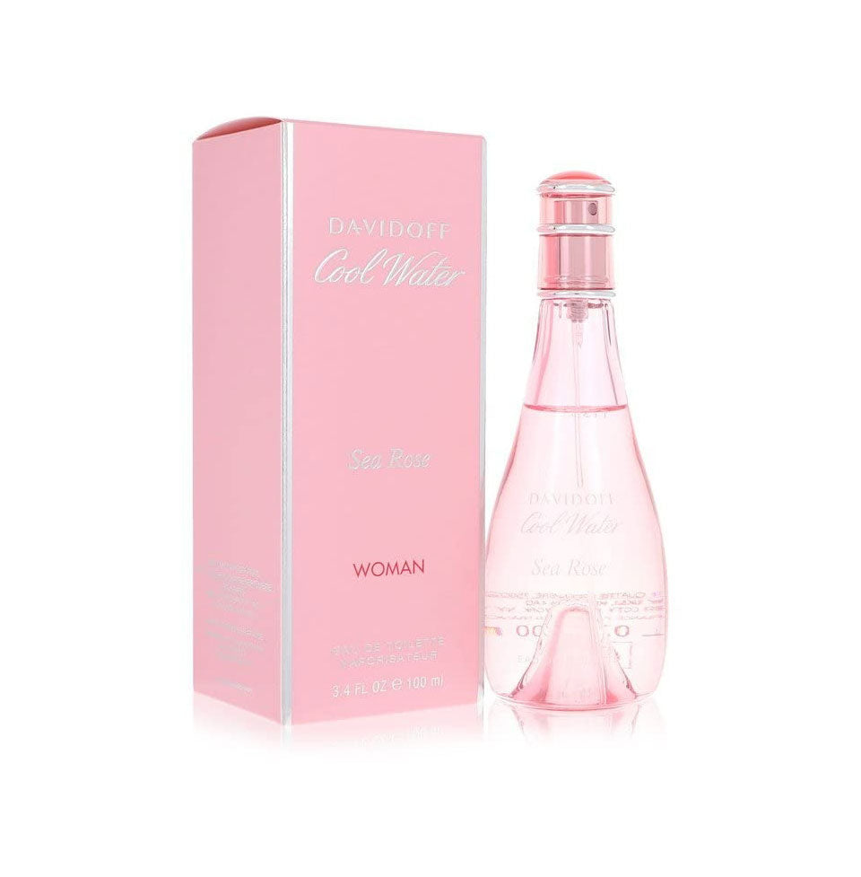 Davidoff Cool Water Sea Rose Eau De Toilette For Women 100ML .