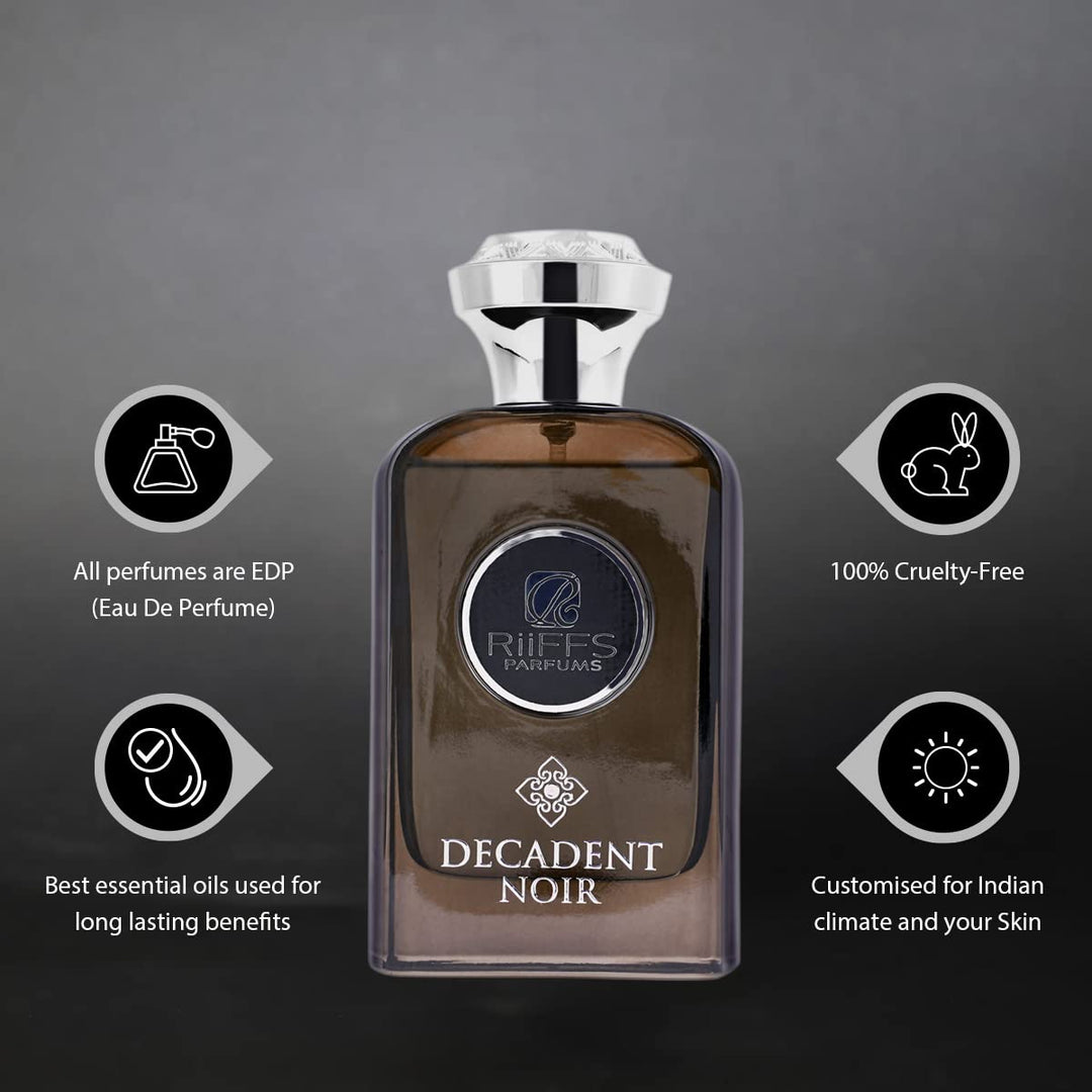 Riiffs Decadent Noir Eau De Parfum for Men 100ml