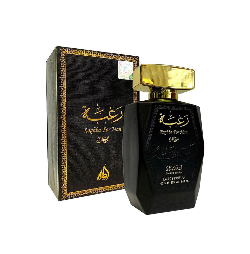 Raghba For Men By Lattafa Perfumes 100ml EAU DE PARFUM