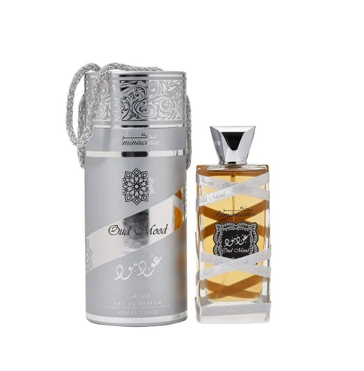 Decant/Sample Lattafa Oud Mood Silver Reminiscence Eau De Parfum 10ml For Men & Women