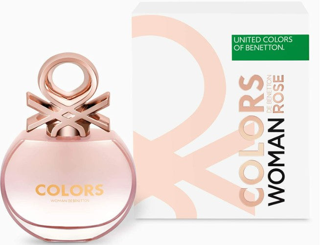United Colors of Benetton Rose Eau De Toilette 80 ml .